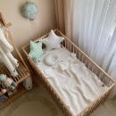 Pernuta patut bebe din tesatuta vafe Steluta alba5